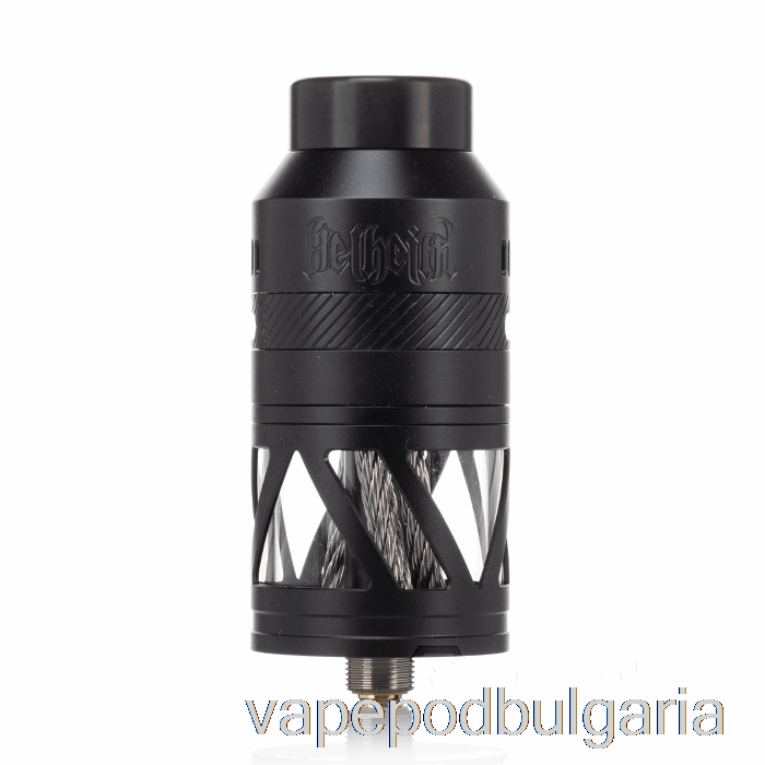 Vape Bulgaria Hellvape Helheim S 25mm Rdta Matte Full Black